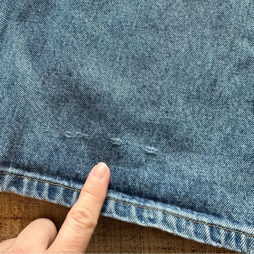 Vintage 90’s Mojeans by Maurice Malone hip hop loose Blue Denim Jeans men’s 36
